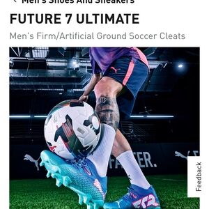 Puma Future 7 Ultimate Turquoise Soccer Cleats